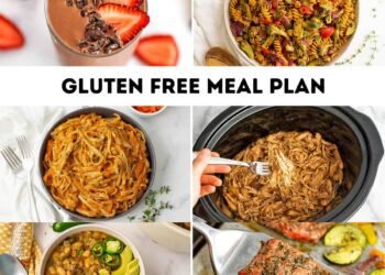 Gluten Free Meal Plan Week 1