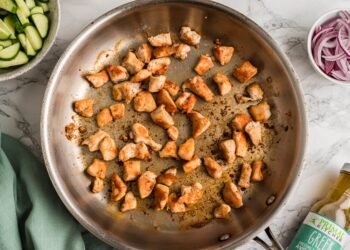 Greek Rooster Bites – 10 Minute Meal