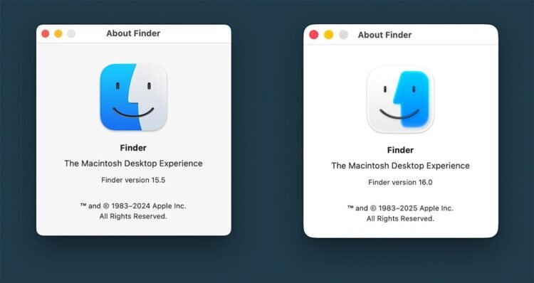 Apple learn your imply tweets about Liquid Glass and Finder