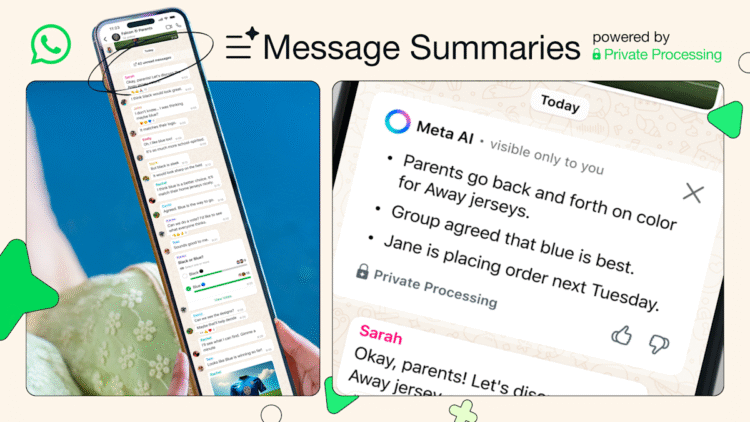 AI-powered chat summaries are coming to WhatsApp