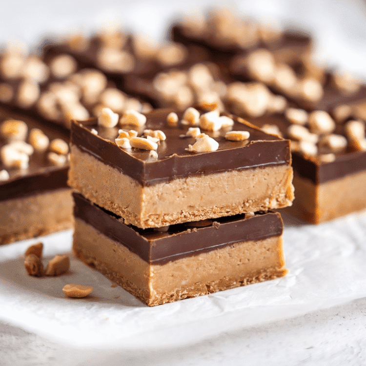 Wholesome No-Bake Chocolate Peanut Butter Bars