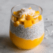 Simple Vegan Mango Coconut Chia Seed Pudding • Wholesome Helper