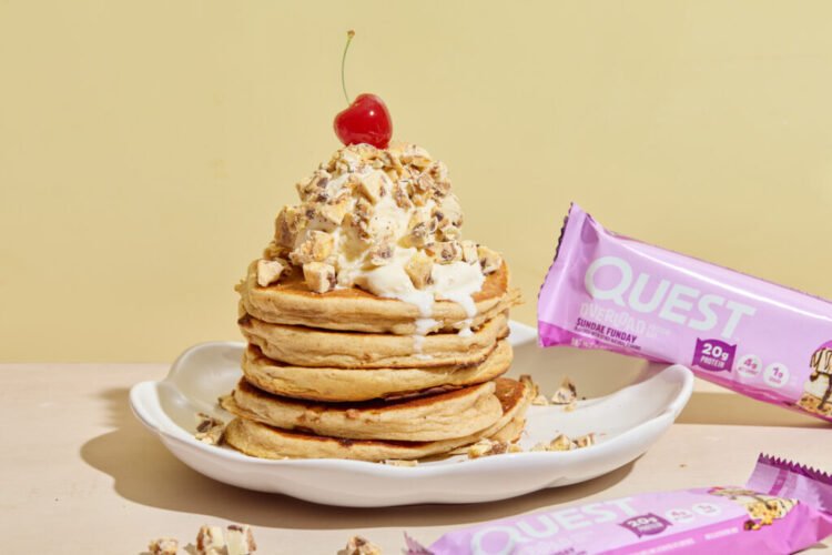 Quest Sundae Funday Protein Pancakes Recipe