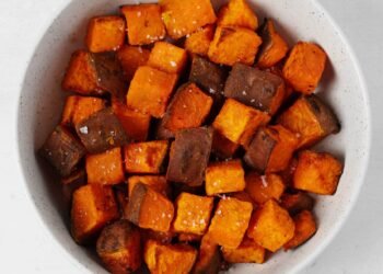 The Greatest Cubed Air Fryer Candy Potatoes