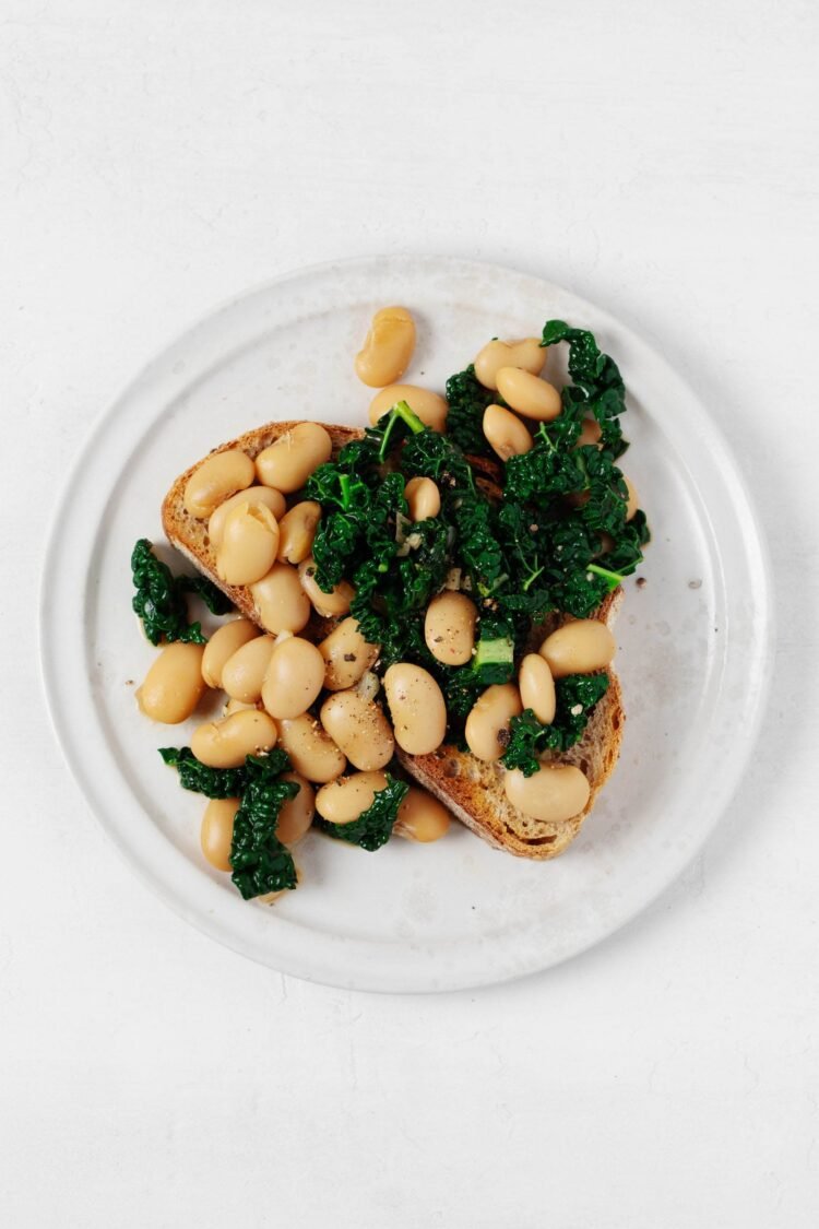 Miso Butter Beans and Greens