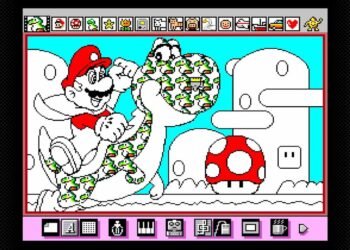 Mario Paint involves Nintendo Change On-line and, sure, it has mouse controls