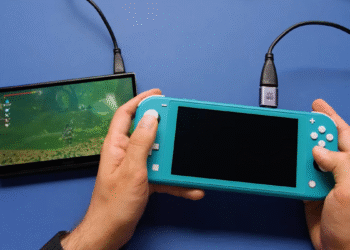 This HDMI mod permits you to play Nintendo Change Lite on an enormous display screen