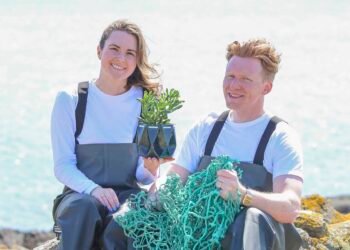 Plastic with a previous: traceable pots constituted of reclaimed fishing nets 