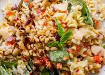 Creamy Cottage Cheese Pasta Salad
