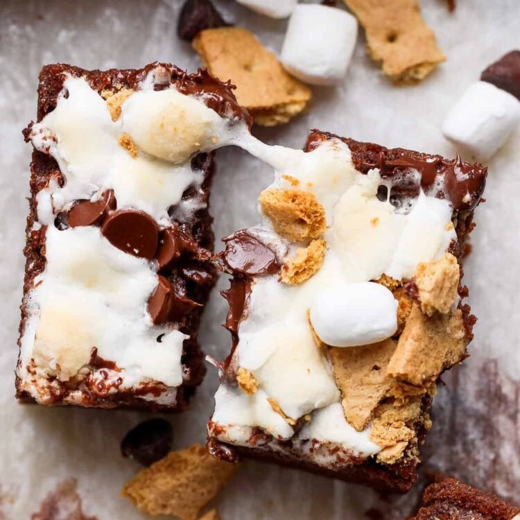 Protein S’mores Brownies – Match Foodie Finds