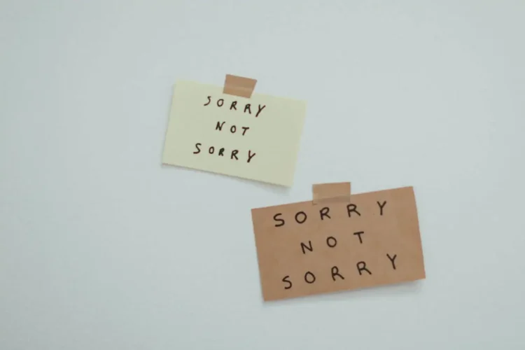 5 Occasions When You Do not Must Apologize and Why it is OK