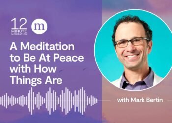 Meditation to Be At Peace With How Issues Are