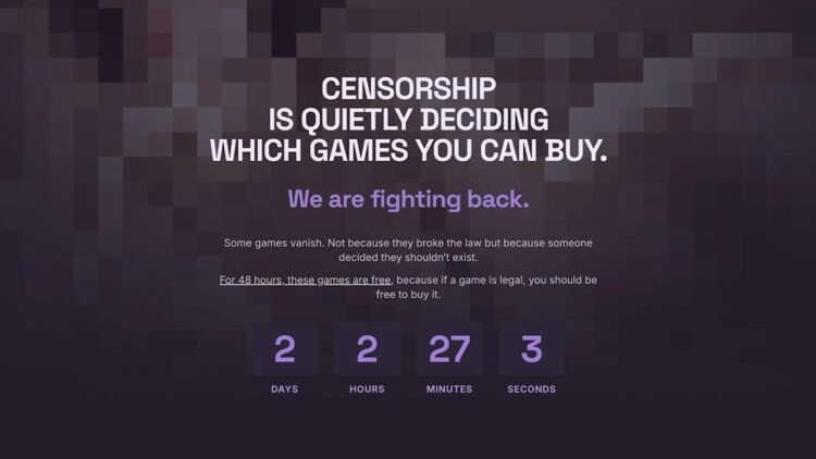 GOG is gifting away a collection of grownup video games to protest censorship