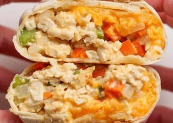 Buffalo Hen Burritos (Excessive Protein)