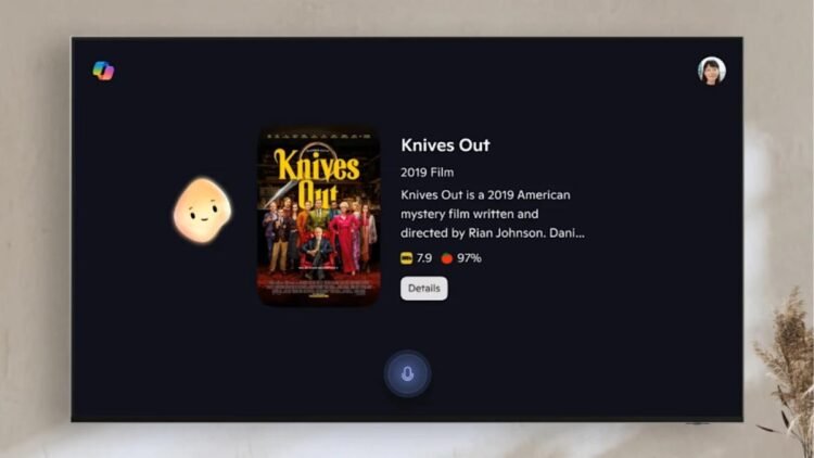 Microsoft Copilot is now a speaking blob on Samsung TVs