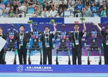 China's inaugural 'Robotic Olmypics' delivers spectacular feats and disastrous falls