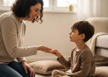 The easy technique to get children to hear with out threats