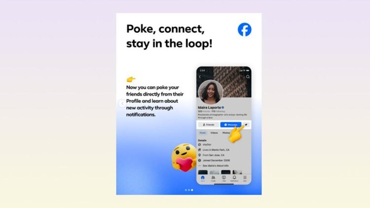 21 years later, Meta nonetheless hasn’t given up on the Fb ‘poke’