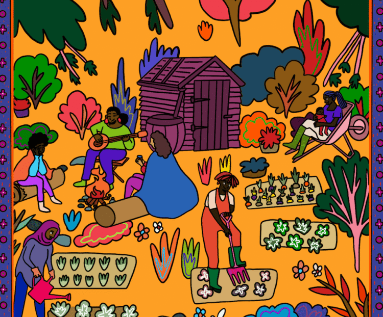 From warfare zones to metropolis plots, grassroots growers are remodeling land and lives