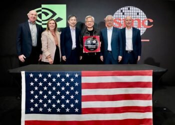 NVIDIA reveals off its first Blackwell wafer manufactured within the US