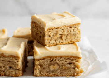Wholesome Banana Nut Cake Bars [high protein + no added sugar] • Wholesome Helper