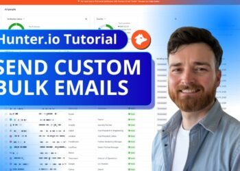 The way to Ship Personalised Mass Emails with Hunter.io (Step by Step Information)