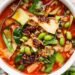 20 Minute Thai Coconut Dumpling Soup