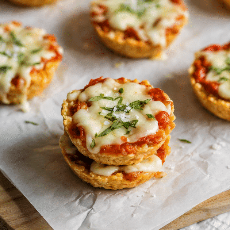 Excessive-Protein Pizza Quinoa Bites
