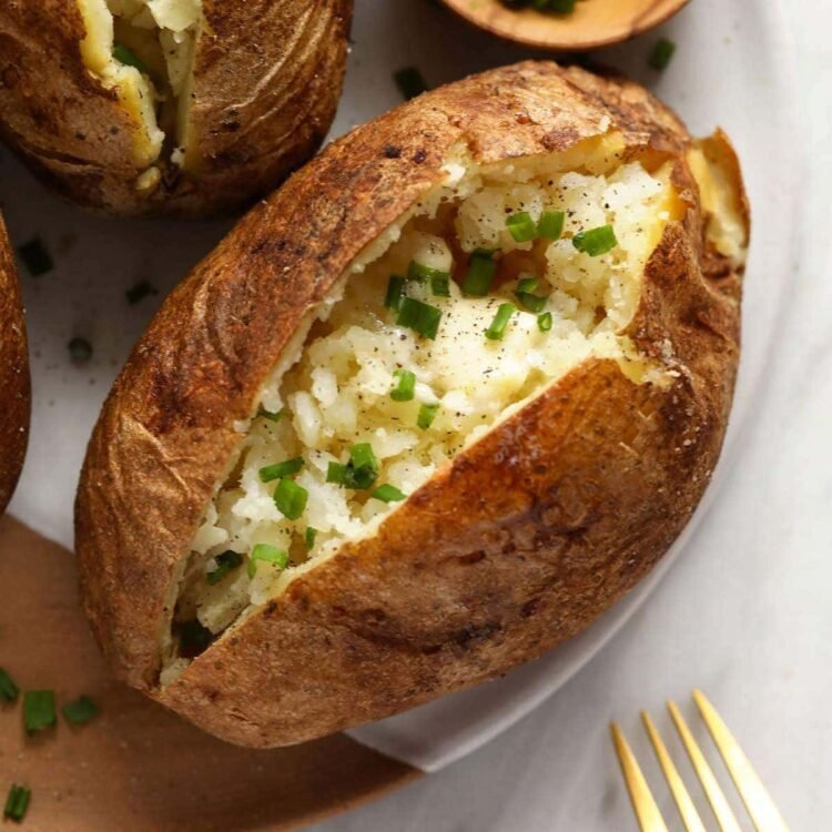 Basic Baked Potato Recipe – Match Foodie Finds