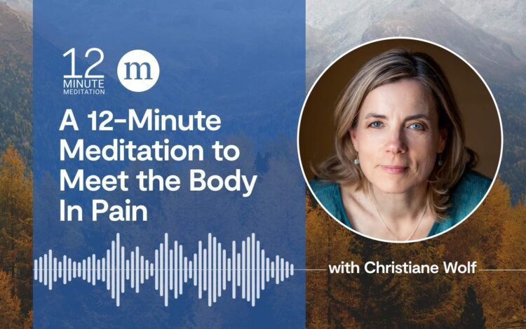 A 12-Minute Meditation to Meet the Physique In Ache