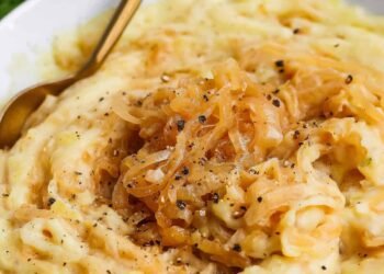 Caramelized Onion Mashed Potatoes Recipe