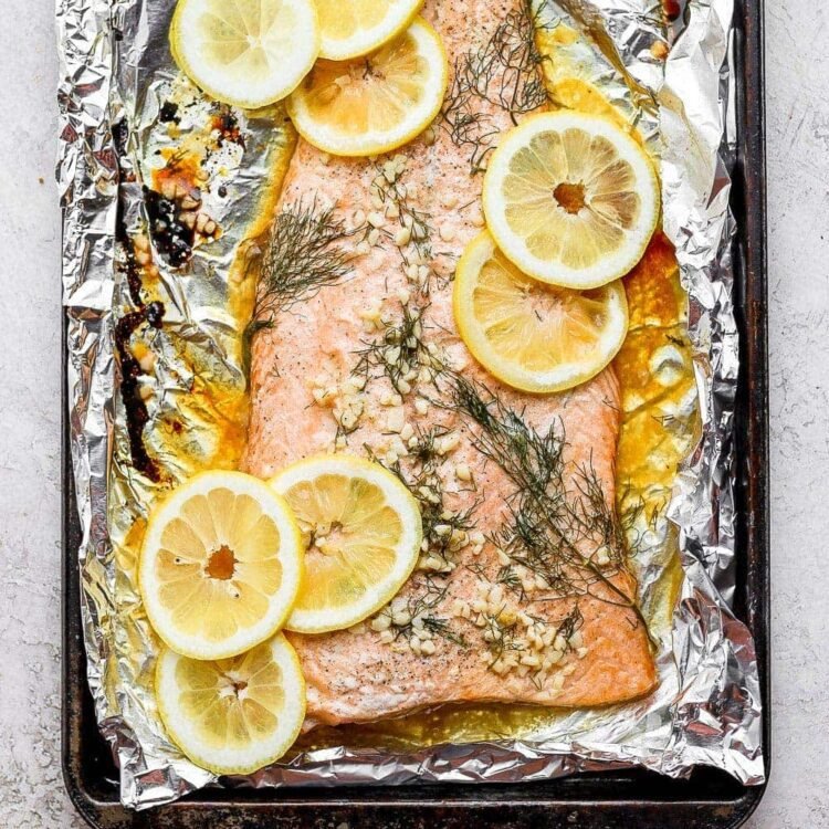 Straightforward Oven-Baked Salmon Recipe in Foil- Match Foodie Finds