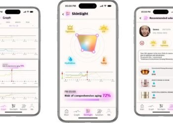 MIT researchers and sweetness model Amorepacific made a wearable patch that analyzes pores and skin ageing