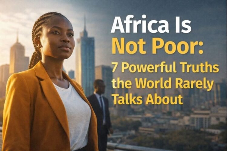 Africa Is Not Poor: 7 Details the Media Hardly ever Talks About
