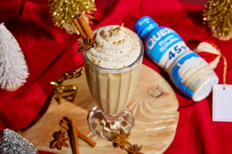 Quest Gingerbread Protein Milkshake Recipe