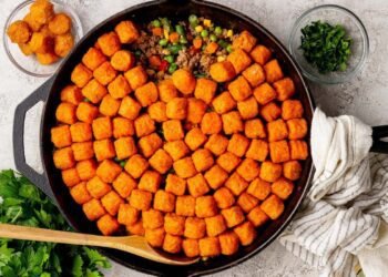Candy Potato Tater Tot Casserole