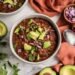 One Pot Black Bean and Rice Soup (10 Minute Meal)