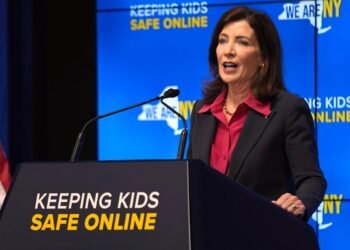 New York State would require warning labels on social media platforms