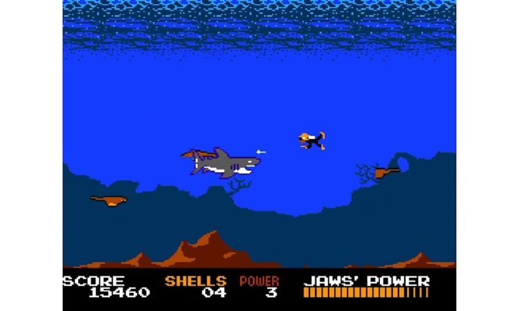 The NES sport Jaws is getting a retro bodily re-release on Change and PS5