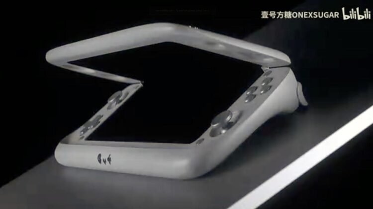 The OneXSugar Pockets is an upcoming retro handheld with a 4:3 foldable display screen