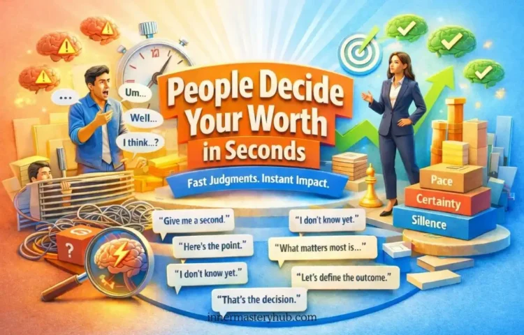 Individuals Determine Your Price In Seconds Utilizing 7 Emotional Phrases