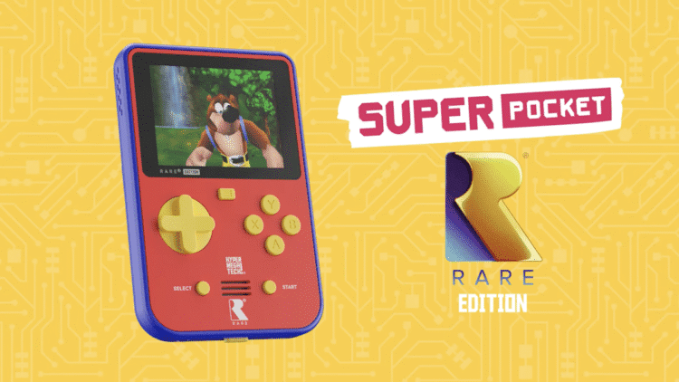 This retro-inspired handheld comes with Banjo-Kazooie and Battletoads inbuilt