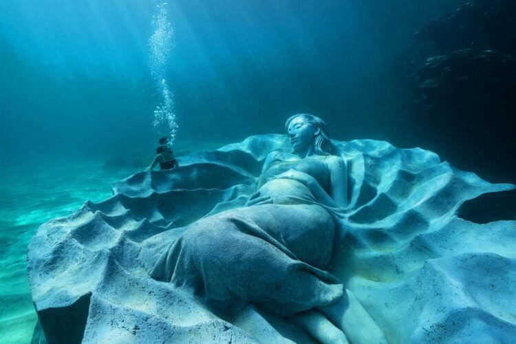 This underwater sculpture will quickly be a sanctuary for marine life