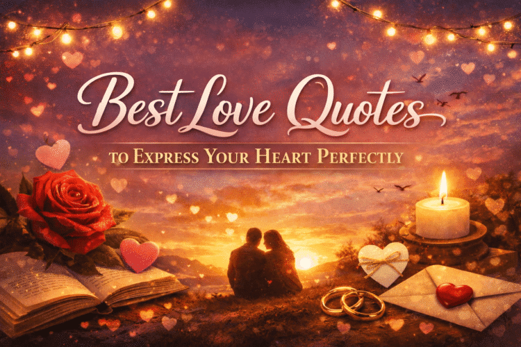 50+ Finest Love Quotes To Specific Your Coronary heart Completely