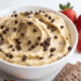 Chocolate Chip Cookie Dough Dessert Hummus [vegan + gluten-free] • Wholesome Helper