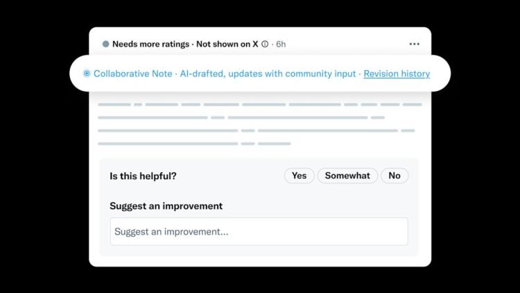 X’s newest Group Notes experiment permits AI to write down the primary draft