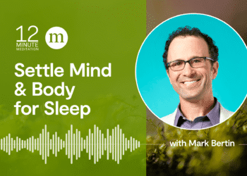 A Meditation to Settle Thoughts and Physique for Sleep