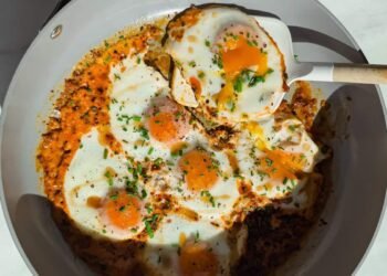 Viral Heavy Cream Fried Eggs