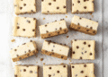 No-Bake Vegan Chocolate Chip Cheesecake Bars