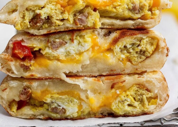 Breakfast Stuffed English Muffins (Excessive-Protein!)